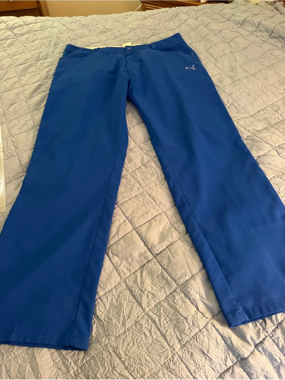 Puma Men’s Royal Blue Golf Pants Size 36X32